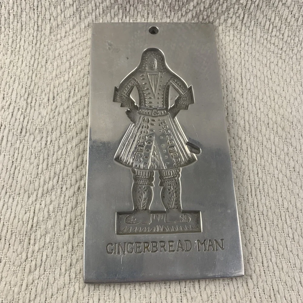Vintage Gingerbread Man Cookie Mold Reproduction‎ Williamsburg VA CW 24-20